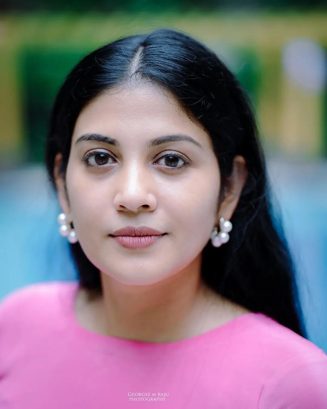 Malayalam Actress Shivada in Pink Long Gown